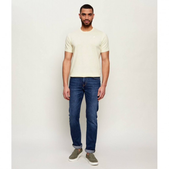 KNIT CREWNECK 1/2 CHAMPAGNE