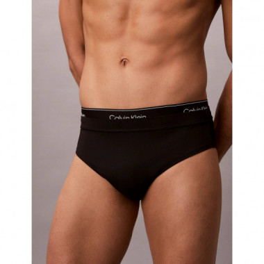 BRIEF DOUBLE WAISTBAND BLACK