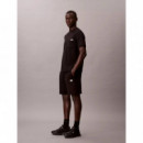EU 350TERRY BADGE SHORT BLACK