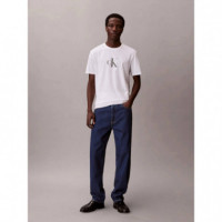 Ss 30S Distress Monogram Graphic Bright  CALVIN KLEIN