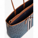 TH MONOPLAY TOTE STRIPE LE BLUE MIX