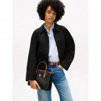 TH CITY MINI TOTE BLACK MIX