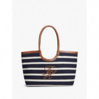 TH ELEV SUMMER TOTE STRIPE STRIPE BLUE/C