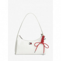 TJW CITY CHARM SHOULDER BAG ECRU