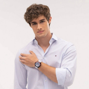 RELOJ REGATTA C/SILICO BLANCA