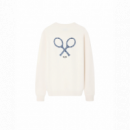 Jerséis y Sudaderas Sudadera SILBON Raqueta Étnica Crema