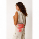 Bolsos Bolso SKFK Zuia Multicolor Rojo