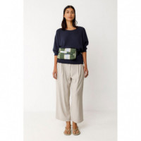 Riñonera Bolso SKFK Ador Multicolor Verde