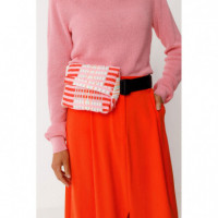 Riñonera Bolso SKFK Ador Multicolor Rojo