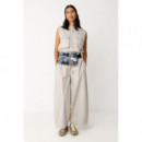 Riñonera Bolso SKFK Ador Multicolor Azul