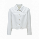 Salsa Jeans Chaquetas Mujer Chaqueta SALSA Light Denim Blanco