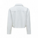 Salsa Jeans Chaquetas Mujer Chaqueta SALSA Light Denim Blanco