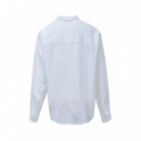 Salsa Jeans Blusas y Camisas Blusa SALSA Oversize de Lino Blanca