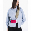 Bolsos Bolso TOPOLOGIE Mini Bottle Sacoche - Pink Glazed Ripstop