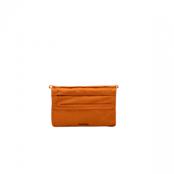 Bolsos Bolso TOPOLOGIE Flat Sacoche Small - Burn Orange Glazed Ripstop
