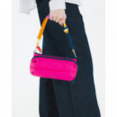 Bolsos Bolso TOPOLOGIE Bottle Sacoche Medium - Pink Matt Coated