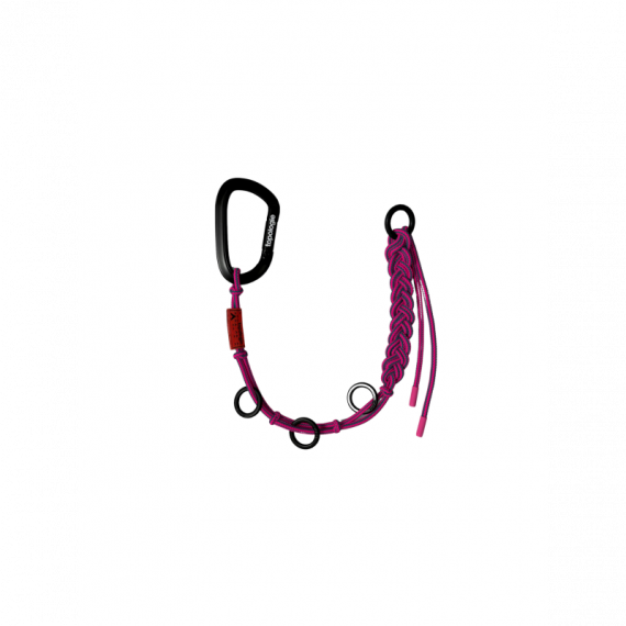 Accesorio Llavero TOPOLOGIE Braided Keychain - Teal Pink