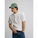 Camisetas Hombre Camiseta SILBON Apres-Tennis Blanca