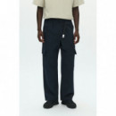 Pantalones Pantalón DOUBLE A BY WOOD WOOD Robert Cargo Salute