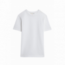 Camisetas Hombre Camiseta MERZ B SCHWANEN de Peso Medio y Corte Holgado 214 Blanco