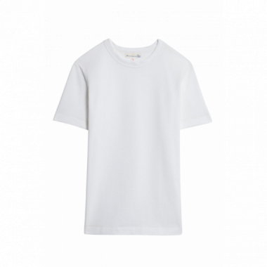 Camisetas Hombre Camiseta MERZ B SCHWANEN de Peso Medio y Corte Holgado 214 Blanco