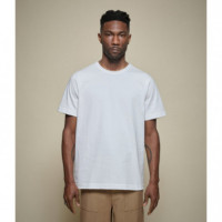 Camisetas Hombre Camiseta MERZ B SCHWANEN de Peso Medio y Corte Holgado 214 Blanco