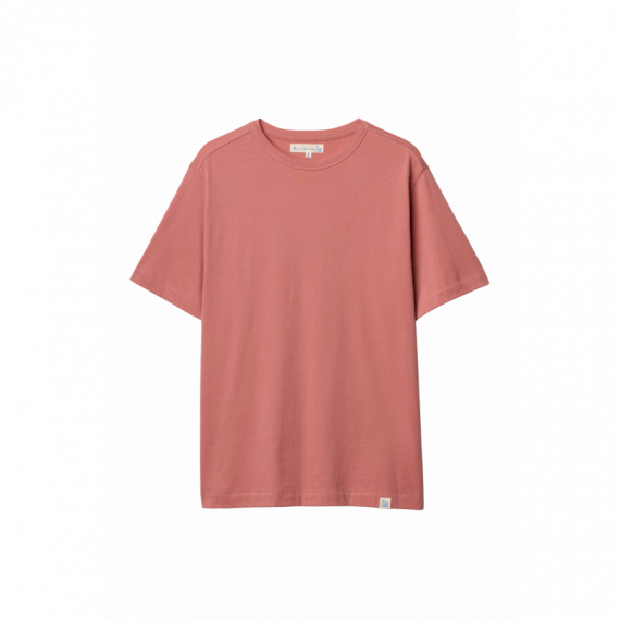 Camisetas Hombre Camiseta MERZ B SCHWANEN de Algodón Pima Suave Corte Relajado Rosewood