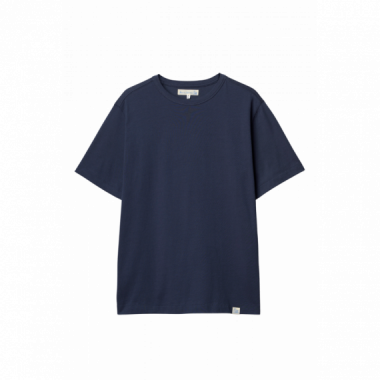 Camisetas Hombre Camiseta MERZ B SCHWANEN de Algod&oacute;n Pima Suave Corte Relajado Indigo