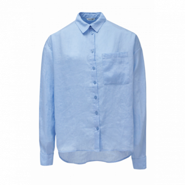 Salsa Jeans Blusas y Camisas Blusa SALSA Oversize de Lino Azul