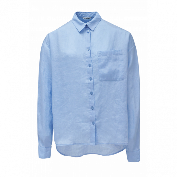 Salsa Jeans Blusas y Camisas Blusa SALSA Oversize de Lino Azul