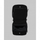 Bolsos Bolso TOPOLOGIE Casette Sacoche Medium - Black Tech Sateen