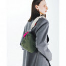 Bolsos Bolso TOPOLOGIE Casette Sacoche Medium - Moss Tech Sateen