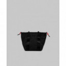 Accesorio Bolso TOPOLOGIE Summit Tote Small - Black Tech Sateen