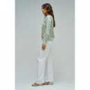 Blusas y Camisas Blusa SALSA JEANS Satinada Verde