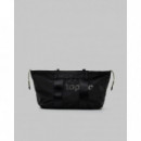 Accesorio Bolso TOPOLOGIE Summit Tote Wide Small - Black Tech Sateen