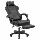 Silla Gaming MARS GAMING Mgc-x Ergonomico Reposapies Cuero Pu Black