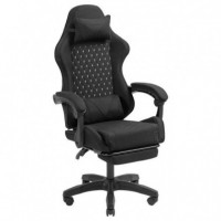 Silla Gaming MARS GAMING Mgc-x Ergonomico Reposapies Tela Black