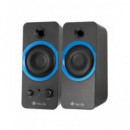 NGS Altavoces PC 20W GSX 200 Azul