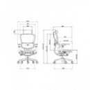 CROMAD CR1215 SILLA OFICINA AERIS SUPREME