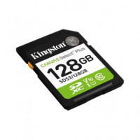 KINGSTON Tarjeta De Memoria SD 128Gb 150Mb/S CANVAS SELECT PLUS
