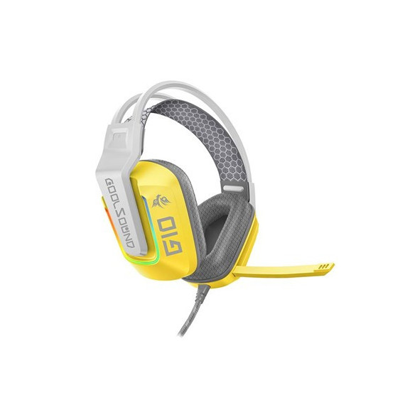 COOLSOUND CS0264 AURICULAR GAMING G10 | XBOX | PS5 | PS4 | SWITCH | PC | AMARILLO
