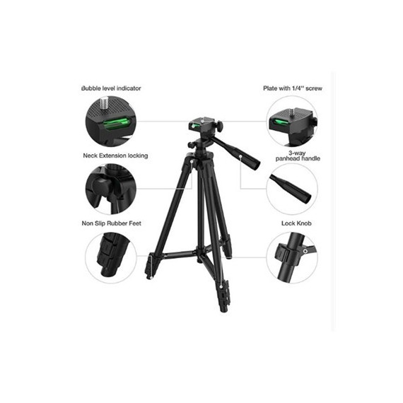 SANDA Tripode 134Cm SD-3645