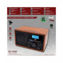 SAMI Radio Vintage Madera Recargable RS-11849
