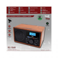SAMI Radio Vintage Madera Recargable RS-11849