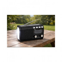 SAMI Radio Solar/Recargable Dinamo Con 6 Bandas RS-11857