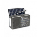 SAMI Radio Multimedia Solar/Recargable Con Linterna RS-11858