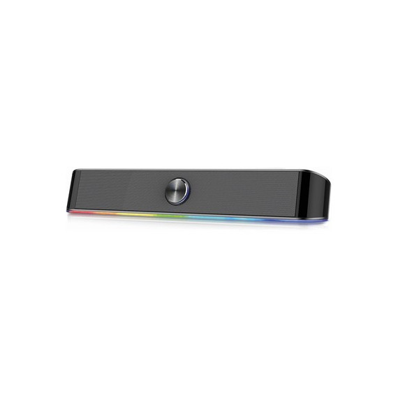 EWENT Barra de Sonido Bluetooth EW3525 Gaming Luces RGB 15W Alimentacion USB