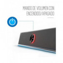 EWENT Barra de Sonido Bluetooth EW3525 Gaming Luces RGB 15W Alimentacion USB