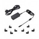 EWENT Cargador Universal Portatil Automatico 45W Con 8 Clavijas EW3963