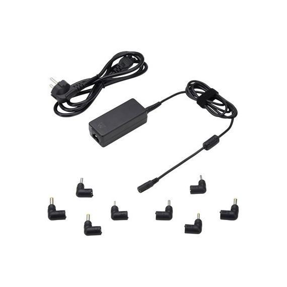 EWENT Cargador Universal Portatil Automatico 45W Con 8 Clavijas EW3963
